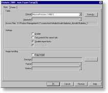 TELEform directly exports data to the ODBC compliant database or spreadsheet that you choose