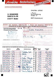 TELEform Form